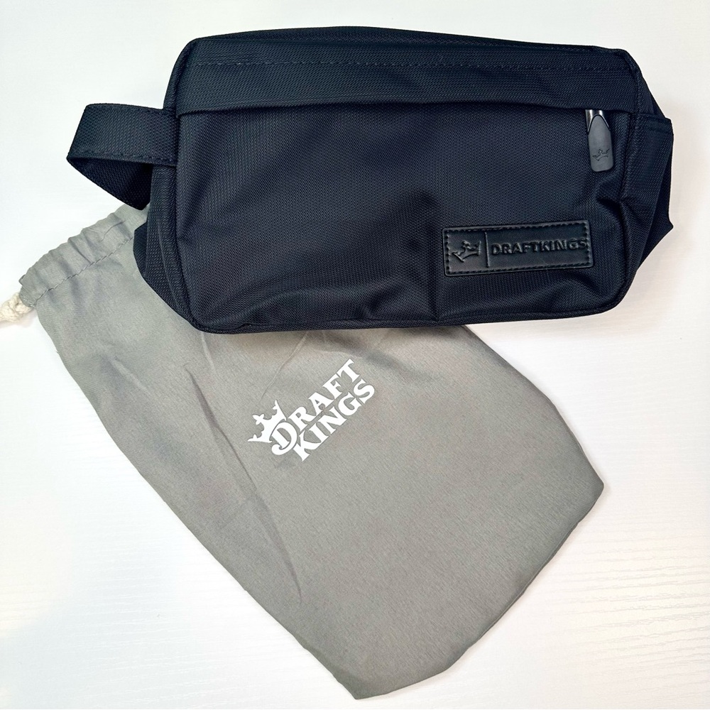 DraftKings DK Toiletry Bag Dopp Kit Accessory Bag
